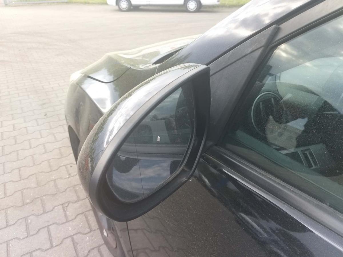 Mazda 3 BL original Au&szlig;enspiegel links elektrisch anklappbar 16W Schwarzmetallic Bj.2012